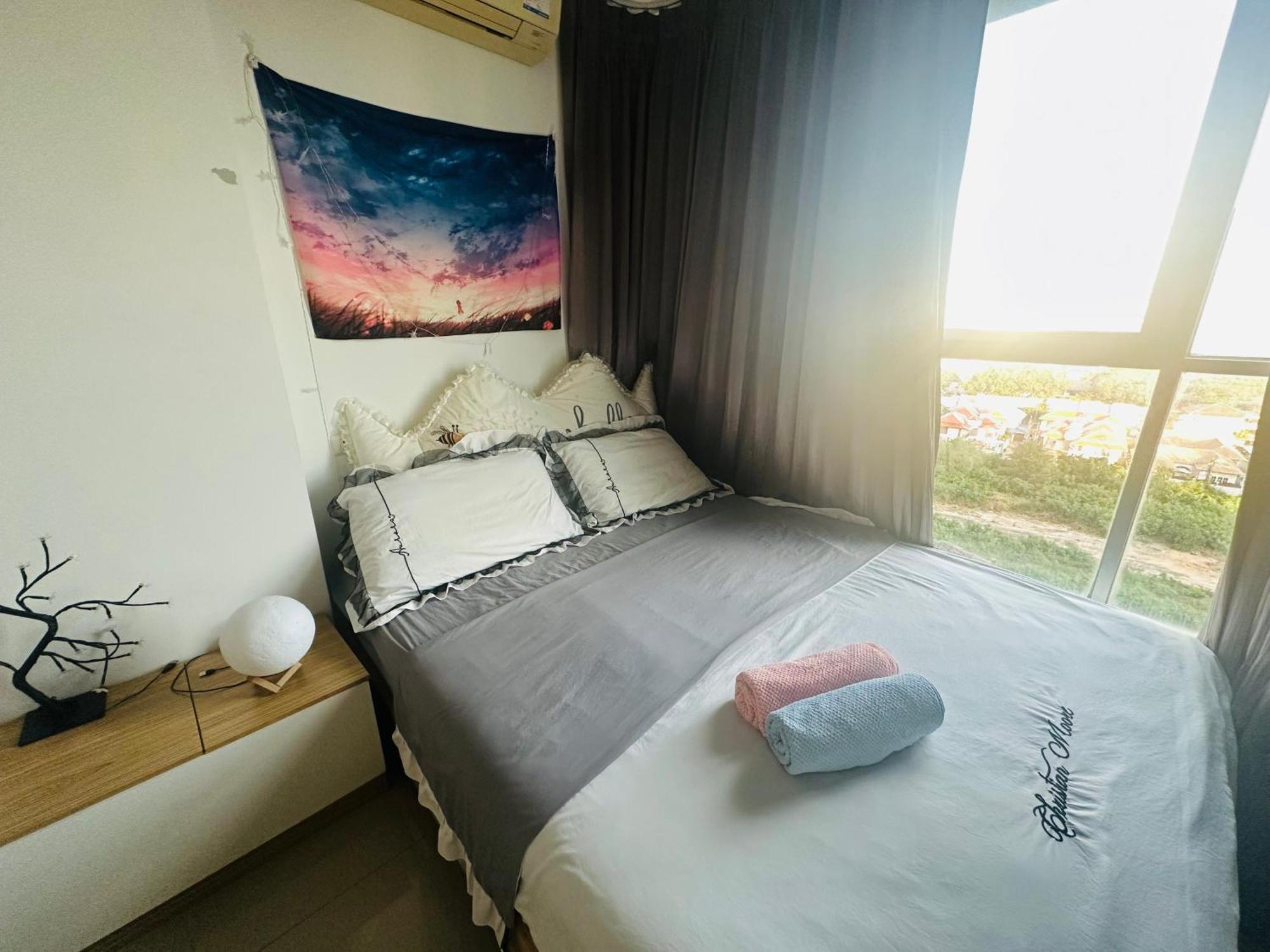 Seaview Beach Room Lumpini-Pool And Gym Face To Ocean Jomtien Exterior foto